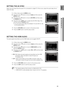 Page 59

ENG

●  SYSTEM SETUP
●  SYSTEM SETUP

SETTING THE AV SYNC
Video may look slower than the audio if it is connected to a digital TV. If this occurs, adjust the audio delay time to 
match the video.
In Stop mode, press the MENU button.
Press the Cursor % button to move to Audio and then press the 
ENTE r
 button.
Press the Cursor % button to move to AV-SYNC and then press 
the ENTE r button.
Press the Cursor , button to select the AV-SYNC Delay Time  
and then press the  ENTEr button.
You can...