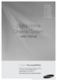 Page 1Digital Home
Cinema System
user manual
Imagine the possibilities
Thank you for purchasing a Samsung product.
To receive a more complete service,
please register your product at
www.samsung.com/global/register
HT-Z320
HT-TZ322
HT-TZ325
HT-Z420
HT-TZ422
HT-TZ425
 