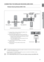 Page 2323
ENG
●  CONNECTIONS●  CONNECTIONS
CONNECTING THE WIrELESS rECEIVING AMPLIFIEr 
 Wireless receiving Module (SWA-4100)  
 
Connect the front, Centre and Subwoofer speakers to the  
1. 
DVD Player, referring to page 21~22.
With the DVD Player turned off, insert the TX card into the   
2. 
TX Card Connection (WIRELESS) on the back of the main unit.
Hold the TX card so that the slanted side faces to the left   
•	
and insert the card into the port. 
The TX card enables communication between the main   
•...