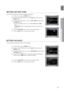 Page 4645
eNG
●  SYSTeM SeTUP
SeTTING THe TeST TONe
Use the Test Tone feature to check the speaker connections.In Stop mode, press the 
1.  MeNU button.
Press the Cursor 
2. 
% button to move to Audio and then press the 
eNTer button.
Press the Cursor 
3. 
% button to move to TeST TONe and then press 
the eNTer button.
The test tone will be sent to 
•	 L ➞ C ➞  r ➞ Sr ➞  SL ➞ SW in 
order.   
If the eNTer button is pressed again at this time, the test tone 
will stop.
d Press the reTUrN button to return to the...