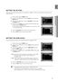 Page 5151
ENG
●  SYSTEM SETUP
SETTING THE AV SYNC
Video may look slower than the audio if it is connected to a digital TV. If this occurs, adjust the audio delay time to 
match the video.In Stop mode, press the 
1.  MENU button.
Press the Cursor 
2. 
% button to move to Audio and then press the 
ENTEr button.
Press the Cursor 
3. 
% button to move to AV-SYNC and then press 
the ENTEr button.
Press the Cursor 
4. 
 , button to select the AV-SYNC Delay Time  
and then press the ENTEr button.
You can set the...