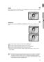 Page 2727
GB
●  PLAYBACK
Zoom G
    Press the √ or ® button to select . Each time the ENTER button is pressed, the picture is enlarged  
      up to 4X. (Normal ➝ 2X ➝ 4X ➝ 2X ➝ Normal)
Slideshow G
    Press the √ or ® button to select . Press the ENTER button. The 3 icons are displayed for time  
    interval.
The maximum resolutions supported by this product are 5120 x 3480 (or 19.0 MPixel) 
for standard JPEG ﬁ les and 2048 x 1536 (or 3.0 MPixel) for progressive image ﬁ les. 
If a JPEG ﬁ le is played when the...