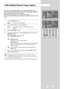 Page 29English-27
DNIe (Digital Natural Image engine)
Samsung’s new technology brings you more detailed images with
contrast and white enhancement. A new image compensation algorithm
gives viewers brighter and clearer images.
DNIe technology will match every signal to your eyes.
You can see how DNIe improves the picture by setting DNIe Demo mode
to On.
1Press the MENUbutton.
Result
: The main menu is displayed.
2Press the or  button to select Picture.
Result
: The options available in the Picturegroup are...