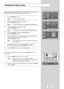 Page 43English-41
Setting the Sleep Timer
You can select a time period of between 30 and 180 minutes after which
the television automatically switches to standby mode.
1Press the MENUbutton.
Result
:The main menu is displayed.
2Press the or  button to select Setup.
Press the ENTERbutton.
Result
: The options available in the Setupgroup are displayed.
3Press the or  button to select Time.
Press the 
ENTERbutton.
Result: The Timemenu is displayed with Clock Setselected.
4Press the or  button to select Sleep...