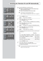 Page 44You can set the On/Off timers so that the set will:
Switch on automatically and tune to the channel of your
choice at the time you select.
Switch off automatically at the time you select.
The first step is to set the television’s clock
(refer to “Setting and Displaying the Current Time” on page 40 ).
1Press the MENUbutton.
Result
: The main menu is displayed.
2Press the or  button to select Setup.
Press the ENTERbutton.
Result
: The options available in the Setupgroup are displayed.
3Press the or  button...