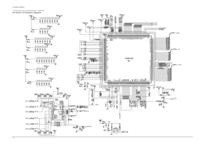 Page 499 Schematic Diagrams9-6- This Document can not be used without Samsungs authorization.9-6 Scaler IC Schmetic Diagram
 