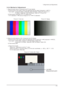 Page 333 Alignments and Adjustments
3-5 2. Adjust the white balance of AV, Component and DVI Modes.
a) Set the input to the mode in which the adjustment will be made (AV          Component          DVI).
* Input signal - VIDEO Mode : Model #1 (744*484 Mode), Pattern #16
- Component, DVI Mode : Model #6 (1280*720 Mode), Pattern #16
b) Enter factory W/B.
c) Adjust the low light.
- Adjust sub - Brightness to set the Y value.
- Adjust red offset (x) and blue offset (y) to the color coordinates. ( x : 263, y : 267,...