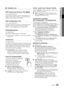 Page 2121Deutsch
03 G\bundfunktionen	¦Tonsystem, 	 usw.
SRS	T\buSu\b\bound	HD	(Aus	/	Ein)	t
(nur im Standardtonmodus) 
Diese Funktion erm\yöglicht durch HRTF-Technologie (Head 
Related Tras\fer Function) vi\yrtuellen 5\b1 Kanalt\yon bei einem 
einzigen Lautsprecherpaar oder Kop\f\yhörer\b
SRS	T\buDialog	(Aus	/	Ein)	
(nur im Standardtonmodus) 
Mitr dieser Funktio\yn können SIe die La\yutstärke einer Stim\yme 
gegenüber der Hinte\yrgrundmusik oder den\y Tone\f\fekten 
erhöhen, so dass Di\yaloge besser zu...