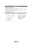 Page 166ORYHQþLQD
Montáž držiaka na stenu
Montáž súpravy pre upevnenie na stenu 
Príslušenstvo pre upevnenie na stenu (predáva sa samostatne) umožňuje namontovať TV na stenu. 
Pre podrobné informácie o montáži držiaka na stenu si pozrite pokyny, ktoré sa dodávajú spolu s držiakom na  stenu. Pri inštalácii nástennej konzoly sa poraďte s technikom. 
Spoločnosť Samsung Electronics nie je zodpovedná za akékoľvek poškodenie produktu, vaše zranenie alebo  
zranenia druhých, keď sa rozhodnete, že TV namontujete...