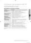 Page 73усунення несправностей та інформаційні коди _33
04 УСУНЕННя НЕСПРАВНОСТЕй
усунення несправностей та 
інформаційні коди
НЕСПРАВНОСТІ І СПОСОБИ ЇХ УСУНЕННя
ПРОБлЕМАВИРІШЕННя
Пральна машина не 
запускається • 
Перевірте, чи пральна машина під’єднана до електромережі.
•  Перевірте, чи дверцята щільно закриті.
•  Перевірте, чи відкрито водопровідний(і) кран(и).
•  Перевірте, чи натиснуто кнопку Старт/Пауза (Пуск/Пауза).
Машина не наповнюється 
або недостатньо 
наповнюється водою  • 
Повністю відкрийте кран...