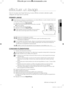 Page 21effectuer un lavage _21
02	EffECtuER	uN	LAVAGE
effectuer un lavage
Avec le nouveau lave-linge Samsung, le plus difficile consiste à dé\
cider quelle 
catégorie de linge laver en premier.
PREMIER	LAVAGE
Avant de laver du linge pour la première fois, vous devez effectuer un cycle complet à vide (c'est-
à-dire sans charger de linge dans le tambour).
1. Appuyez sur le bouton Marche/Arrêt.
2. Versez votre dose de lessive dans le bac prévu à cet effet 
 du tiroir à lessive.
3. Ouvrez l’arrivée d’eau du...