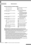 Page 22
F-1 SAMSUNG   Руководство пользователя стиральной машины

Описание символов на этикетках одежды
Прочный материалМожно гладить при температуре 
100 ˚C (макс.)
Деликатная тканьНельзя гладить
Можно стирать при температуре 
воды 95 ˚CПри сухой химической чистке 
можно использовать любой 
растворитель
Можно стирать при температуре 
воды 60 ˚C
Сухая химическая чистка только 
с использованием перхлорида, 
бензина для заправки зажигалок, 
чистого спирта или чистящего 
средства R113
Можно стирать при температуре...