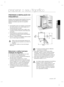 Page 27preparar _07
01 PREPARAR
PREPARAR A INSTALAÇÃO DO 
FRIGORÍFICO
Parabéns pela aquisição deste frigoríﬁ co Samsung. 
Esperamos que desfrute das características e 
eﬁ ciência inovadoras que este novo aparelho 
oferece.
Este frigoríﬁ co deve ser instalado e posicionado  • 
de modo correcto e em conformidade com o 
manual antes de ser usado.
Use este aparelho apenas para o efeito a que  • 
se destina conforme descrito neste Manual de 
instruções.
Recomendamos vivamente que qualquer  • 
operação de assistência...