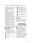 Page 222_ zalecenia bezpieczeństwa
ZALECENIA BEZPIECZEŃSTWA
•  Przed przystąpieniem do eksploatacji tego 
urządzenia należy dokładnie zapoznać się z 
niniejszą instrukcją obsługi i zachować ją w 
pobliżu urządzenia na wypadek korzystania z niej 
w przyszłości.
•  Niniejsze urządzenie, należy wykorzystywać 
wyłącznie do celów, dla których zostało ono 
zaprojektowane i które zostały opisane w 
niniejszej instrukcji obsługi. To urządzenie nie 
jest przeznaczone do użycia przez osoby 
(również dzieci) ze...