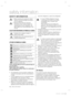 Page 202_ safety information
SAFETY INFORMATION
• Before operating the appliance, please 
read this manual thoroughly and retain it 
for your reference.
• Because these following operating 
instructions cover various models, the 
characteristics of your refrigerator may 
differ slightly from those described in this 
manual.
CAUTION/WARNING SYMBOLS USED
WARNINGIndicates that a danger of death or 
serious injury exists.
CAUTIONIndicates that a risk of personal injury or 
material damage exists.
OTHER SYMBOLS...