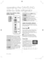 Page 1010_ operating
operating the SAMSUNG  
side-by-side refrigerator
USING THE CONTROL PANEL / 
DIGITAL DISPLAY
Power 
Freeze
Speeds up the time needed to 
freeze products in the freezer. 
This can be helpful if you need 
to quickly freeze items that spoil 
easily or if the temperature in the 
freezer has warmed dramatically 
(For example, if the door was 
left open). This Function must 
be activated before putting large 
items in freezer compartment at 
least 24 hours before.
Freezer 
ButtonPress the...