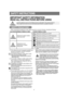 Page 32
SAFETY INSTRUCTIONS
CAUTION/WARNING SYMBOLS USEDOTHER SYMBOLS USED
Indicates that a danger of death or
serious injury exists.
Indicates that a risk of 
personal injury or material 
damage exists.
WARNING
CAUTION
• When using electrical appliances, basic safety precautions should be followed, including the following:
This appliance contains a small amount of isobutane
refrigerant (R600a), a natural gas with high environ-
mental compatibility that is, however, also com-
bustible. When transporting and...