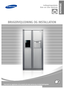 Page 1Vind når du registrerer dit produkt på www.samsung.com/global/register
BRUGERVEJLEDNING OG INSTALLATION
Indbygningsdybde
Side om side køleskab
DENMARK
DA68-01453J-DA-3 (0.3)  3/5/07 6:47 PM  Page 1
   