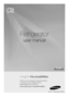 Page 1
Refrigerator
user manual
imagine the possibilities
Thank you for purchasing a Samsung product.
To receive a more complete service,  
please register your product at
www.samsung.com/global/register
English
Code No. DA99-01584L  REV(0.0)

DA99-01584L(HM-P)-EN-1(0.0).indd1   12007.12.24   8:43:2 AM 