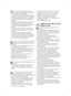 Page 44_ información de seguridad
• No almacene en el frigoríﬁ co productos 
farmacéuticos, material cientíﬁ co ni productos 
que sean sensibles a la temperatura.
-  Los productos que requieran controles estrictos de 
temperatura no deben almacenarse en el frigoríﬁ co.
•  No use electrodomésticos dentro del frigoríﬁ co, a 
menos que sean los del tipo recomendado por el 
fabricante.
•  No utilice un secador de pelo para secar el interior 
del frigoríﬁ co. No coloque una vela encendida 
dentro del frigoríﬁ co...