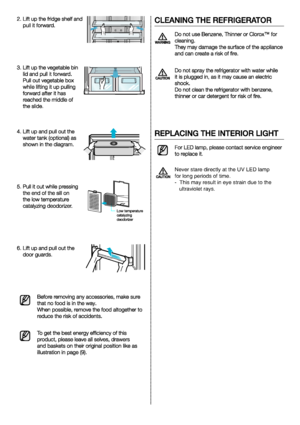 Page 10Never stare directly at the UV LED lamp  
for long periods of time. 
-  This may result in eye strain due to the 
   ultraviolet rays.
 