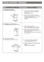 Page 12EN: There are unusual noises
FR: Le refrigerateur fait des bruits. etranges.
 -  Check if the unit is installed on a firm level floor.
 -  Is shelving or storage loose inside the unit?
- Verifiez si le refrigerateur est sur un plancher plat et que 
   les pieces.
 - Interieures sont fermement installees.
TROUBLE SHOOTING / DEPANNAGE
SYMPTOMS / PROBLEMECHECKS / VERIFIEZ
EN: Refrigerator does not operate
FR: Le refrigerateure ne fonctionne pas.
EN: Refrigerator is warmer than usual
FR: Le refrigerateur est...