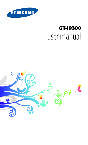Page 1GT-I9300
user manual 