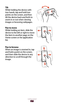 Page 2727
Getting started
Tilt
While holding the device with 
two hands, tap and hold two 
points on the screen, and then 
tilt the device back and forth to 
zoom in or out when viewing 
images or browsing webpages.
Pan to move
While holding an item, slide the 
device to the left or right to move 
the item to another page on the 
Home screen or the application 
list.
Pan to browse
When an image is zoomed in, tap 
and hold a point on the screen, 
and then slide the device in any 
direction to scroll through the...