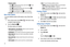 Page 7268
 Playback controls:
–Touch   to advance to the next song. Touch and hold   to scan 
forward through the current song.
–Touch   to go back to the previous song. Touch and hold   to 
scan backward through the current song.
–Touch   to pause playback. Touch   to resume playback.
 mode: Touch to switch to the All tab, which lists all songs.
Music Player Options
To access additional options while playing a song, follow these 
steps:
1.From a Home screen, touch Music , then touch a song 
or playlist to...