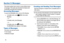 Page 4036
Section 5: Messages
This section explains how to send or receive different types
of messages. This section also describes the features and
functionality associated with messaging.
Accessing Messages
To launch theMESSAGINGmenu, do one of the following:
n  In standby mode, press MENU; then select
Messaging.
–or–
In standby mode, press
Messaging.
–or–
In standby mode, press
Messaging.
The
MESSAGINGmenu appears in the display.
Types of Messages
Your phone can send and receive:
Text messages
Multimedia...