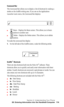 Page 117Section 2: Understanding Your Phone
2K: Entering Information into the Handheld Computer 114
Command Bar
The Command Bar allows you to display a list of shortcuts by making a 
stroke on the Graffiti writing area. If you are on the Applications 
Launcher main menu, the Command Bar displays:
 Beam - Displays the Beam screen. This allows you to beam 
applications to another user.
 Delete - Displays the Delete screen. This allows you to delete 
applications.
To make the command bar display:
1.On the left...