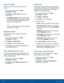 Page 7570Display Settings
Screen Mode
Choose a screen mode to match your type of 
viewing.
1. From a Home screen, tap  Apps > 
 Settings > Device .
2. Tap Display > Screen mode and choose a 
screen mode:
• Tap Adaptive display if you want your device 
to automatically optimize the display to match 
the type of image being displayed and other 
criteria, such as battery level.
– or –
Choose a specific type of screen mode based 
on what you are viewing.
Reading Mode
Optimize the screen for reading with selected...
