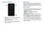 Page 2217
Rear View of Your Phone 
1.Camera lens: is used to take pictures and shoot videos.
2.External speaker: allows you to hear when the 
Speakerphone is turned on.
3.Flash: is used to provide adequate light when taking 
pictures in dark places.
Display Layout
Your display screen provides a wealth of information about the 
phone’s status and options, as well as providing access to 
application icons. For more information, refer to “Front View of 
Yo u r  P h o n e ”   on page 14. 
Primar y Shortcuts
There...