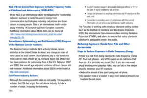 Page 174169
Risk of Brain Cancer from Exposure to Radio Frequency Fields 
in Childhood and Adolescence (MOBI-KIDS)
MOBI-KIDS is an international study investigating the relationship 
between exposure to radio frequency energy from 
communication technologies including cell phones and brain 
cancer in young people. This is an international multi-center 
study involving 14 European and non-European countries. 
Additional information about MOBI-KIDS can be found at...