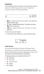 Page 113Section 2: Understanding Your Phone
2K: Entering Information into the Handheld Computer 109
Command Bar
The Command Bar allows you to display a list of shortcuts by making a 
stroke on the Graffiti writing area. If you are on the Applications 
Launcher main menu, the Command Bar displays:
Info - Displays the Info screen that displays all the applications 
and their memory usage.
 Beam - Displays the Beam screen. This allows you to beam 
applications to another user.
 Delete - Displays the Delete...