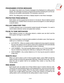 Page 53CONTENTS
PROGRAMMED STATION MESSAGES
Any station may select one of twenty messages to be displayed at a calling party’s
keyset. Ten messages are factory-programmed and the remaining ten can be cus-
tomized by the system administrator (16 characters maximum).
NOTE: The calling party must have a display keyset to view these messages.
PROTECTION FROM BARGE-IN
Each station can be programmed as secure or not secure. Secure stations cannot
be barged-in on. A station that is not secure cannot be barged-in on...