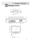 Page 141141
Dimensions (HP-R5012)
JACK PANEL DETAIL 2 1/4H x 18 3/4W @ 5 3/4 UP FROM BOTTOM
BN68-00835E-00Eng_(130~143)  6/10/05  11:16 AM  Page 141 