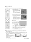 Page 63English - 63
Changing the Picture Size
You can select the picture size which best corresponds to your viewing requirements.
1
Press the MENU button. 
Press the 
œor √button to select
“Picture”, then press the ENTER 
button.
Press the 
…or †button to select
“Size”, then press the ENTER button.
2
Press the …or †button to select the
screen format you want, then press
the ENTER button.
Select “Return” by pressing the 
…or † button, then press the ENTER
button to return to the previous menu.
Press the EXIT...