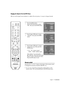 Page 75English - 75
Changing the Channel of the Sub (PIP) Picture
After you set the signal source (antenna or cable) of the sub picture, it is easy to change channels.
1
Press the MENU button.
Press the 
œor √button to select
“PIP”, then press the ENTER button.
2
Press the …or †button to select
“Channel”, then press the ENTER 
button.
3
Press the …or †button to select a
channel you want, then press the
ENTER button.
Select “Return” by pressing the 
…or † button, then press the ENTER
button to return to the...