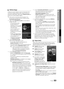 Page 18553Français
04Fonctions avancées 
¦ PROFILE Widget
Configurez les profils d'utilisateur à partir de l'objet fenêtre Profil. 
Vous pouvez configurer plusieurs profils, chaque profil ayant sa 
propre liste d'objets fenêtre. Utilisez l'option Changer de profil pour 
basculer vers un profil d'utilisateur différent.
 
✎Il doit y avoir au moins deux profils d'enregistrés. Pour 
les instructions sur l'ajout d'un profil, consultez la section 
Commandes administratives .
 
y...