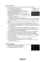 Page 113
Español - 7

Función Plug & Play
Cuando el televisor se enciende por primera vez, los valores se inician \
correlativamente de forma automática.1. 
Pulse el botón POWERP del mando a distancia.
También puede usar el botón POWERP del televisor.
Aparece el mensaje Select Language of the OSD.
2. Pulse el botón ENTERE. Pulse el botón ▲ o ▼ para seleccionar el idioma y, a continuación, pulse el botón ENTERE. Se muestra el mensaje Seleccione ‘Uso domiciliario’ para instalar este TV en su casa.
. Pulse el...