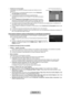 Page 133
Español - 27

Clasificación U.S. Descargable
La información de la restricción de bloqueo se puede usar mientras\
 se ven los canales DTV. 
Si la información no se descarga desde la emisora, el menú Clasificación U.S. Descargable está desactivado.
La información de la restricción de bloqueo se puede descargar automáticamente mientras se ven los canales DTV. Esto puede tardar algunos segundos.
El menú Clasificación U.S. Descargable está disponible después de que la información se haya descargado desde la...