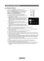 Page 238
français - 9
MEDIA PLAy (USB & DLNA)
Connecting a USB Device
1. Appuyez sur la touche POWER pour mettre le téléviseur sous tension.
2. 
Branchez un dispositif USB contenant des photos, de la musique ou des fi\
chiers vidéo dans la prise USB1(hDD) ou USB2, située sur le côté du téléviseur.
. 
Lorsque l’écran de sélection Application s'affiche, appuyez sur la touche ENTERE pour choisir Media Play (USB & DLNA).
Le MTP (protocole de transfert de média) n’est pas pris en charge.
Le système de...