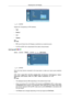 Page 64→   ,   → ENTER
Adjusts the Transparency of PIP windows.
• High
• Medium
• Low
• Opaque  Note
• PIP turns off when the LCD Display is switched to an external source.
• For 
PC and DVI, this is deactivated if the cable is disconnected.
Edit Name MENU → ENTER →   → ENTER →   →   → 
→   ,   → ENTER
Name  the 

input  device  connected  to  the  input  jacks  to  make  your  input  source  selection
easier.
VCR /  DVD / Cable STB /  HD STB / Satellite STB /  AV Receiver / DVD Receiver /  Game /
Camcorder /...