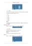 Page 76→   ,   → ENTER
The  color 
tones can be changed. The individual Color components are also user adjustable.
(Not available when  Dynamic Contrast is set to  On.)
1. Off
2. Cool2
3. Cool1
4. Normal
5. Warm1
6. Warm2  Note
If  you 

set the  Color Tone  to Cool2,  Cool1, Normal,  Warm1, or  Warm2, the  Color Temp.  func-
tion is disabled.
Color Temp.  MENU →   → ENTER →   →   →  →  → ENTER → 
→  ,   → ENTER
Color temp. is a measure of the 'warmth' of the image colors.
(Not available when  Dynamic...