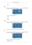 Page 921.
Off
2. On
Mode MENU →   →  →  → 
ENTER →   →  →  →  →   →   →   →   → 
ENTER →  →   → ENTER →  →   → ENTER →  →   ,   → ENTER
You can change the 
Safety Screen Type.
1. Scroll
2. Bar
3. Eraser
Period MENU →   →  →  → 
ENTER →   →  →  →  →   →   →   →   → 
ENTER →  →   → ENTER →  →   →   → ENTER →  →   ,   → ENTER
Use this function to set the execution period for each mode set in the timer.
Time MENU →   →  →  → 
ENTER →   →  →  →  →   →   →   →   → 
ENTER →  →   → ENTER →  →   →   →   → ENTER →  →   ,...