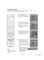 Page 611
Press the MENU button. 
Press the 
œor √button to select
“Picture”, then press the ENTER 
button.
2
Press the …or †button to select
“Mode”, then press the ENTER 
button.
Press the 
…or †button again to
select “Mode”, then press the 
ENTER button.
3
Press the …or †button to select the
desired picture mode (Dynamic,
Standard, Movie, or Custom), then
press the ENTER button.     
4
Press the …or †button to select 
a particular option(Contrast,
Brightness, Sharpness, Color, or
Tint), then press the ENTER...