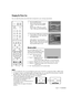 Page 59English - 59
Changing the Picture Size
You can select the picture size which best corresponds to your viewing requirements.
1
Press the MENU button. 
Press the œor √button to select
“Picture”, then press the ENTER 
button.
Press the …or †button to select
“Size”, then press the ENTER button.
2
Press the …or †button to select the
screen format you want, then press
the ENTER button.
Select “Return” by pressing the 
…or † button, then press the ENTER
button to return to the previous menu.
Press the EXIT...