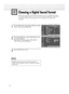 Page 761 
Press the MENU button. Press the ▲or ▼button to select
“Sound”, then press the ENTER button.
2
Press the ▲or ▼button to select “Digital Output”, then
press the ENTER button. 
Press the ▲or ▼button to select “Dolby Digital” or 
“PCM”, then press the ENTER button.
3
Press the MENU button to exit.
Choosing a Digital Sound Format
Digital sound can be output from the rear panel connector on your TV. The digital sound outputs
are connectors labeled “Optical” and “Coaxial”. After connecting a digital-audio...