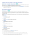 Page 145138139
Enabling the Audio Guide for the Video Description
MENU > System >  Accessibility >  Video Description  Try Now
Select System >  Accessibility >  Video Description . Activates the audio guide for the visually impaired. 
This function is only available with broadcasts that provide this service.
 
"
Press and hold the ¢ button on the Samsung Smart Control to turn  Video Description on or off. Availability 
depends on your specific area.
PIP Broadcast Viewing
MENU  > Picture >  PIP Try Now
Use...